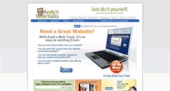 Desktop Screenshot of andyswebtools.com